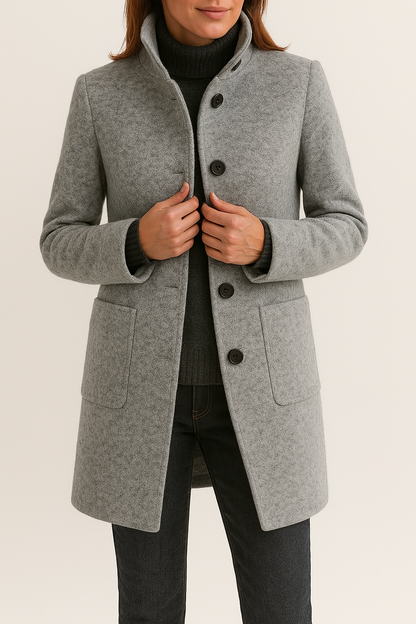 Stylish Wool Coat Women Isabella
