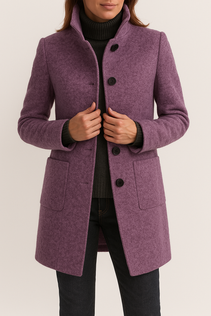 Stylish Wool Coat Women Isabella