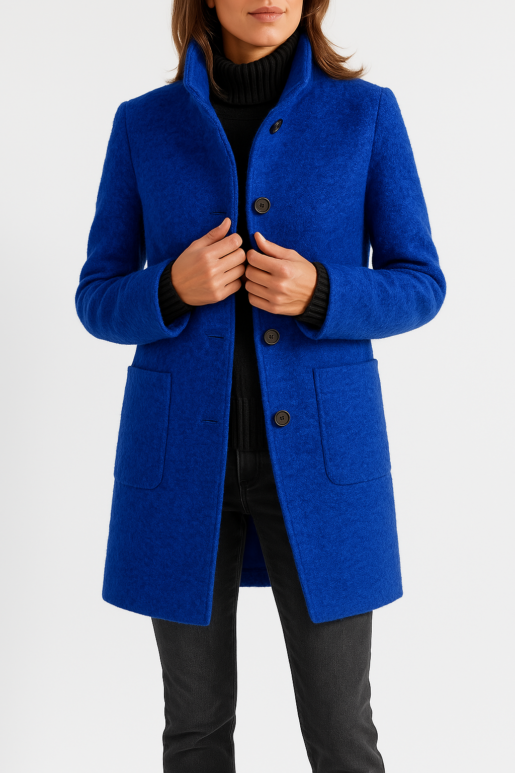 Stylish Wool Coat Women Isabella