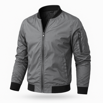 Stylish Bomber Jacket Modern Urban Style