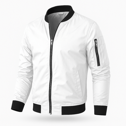 Stylish Bomber Jacket Modern Urban Style
