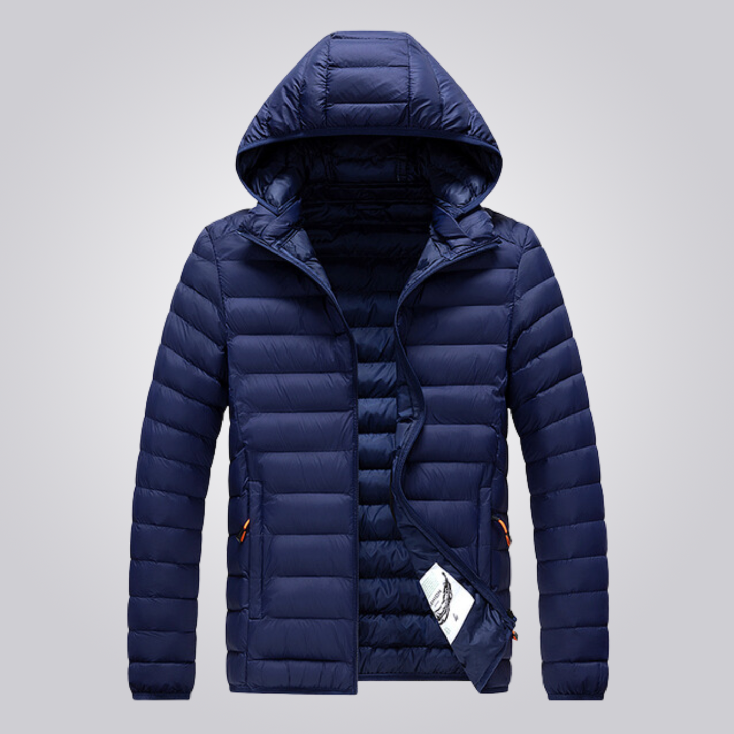 Quilted Women's Winter Jacket Detachable Hood