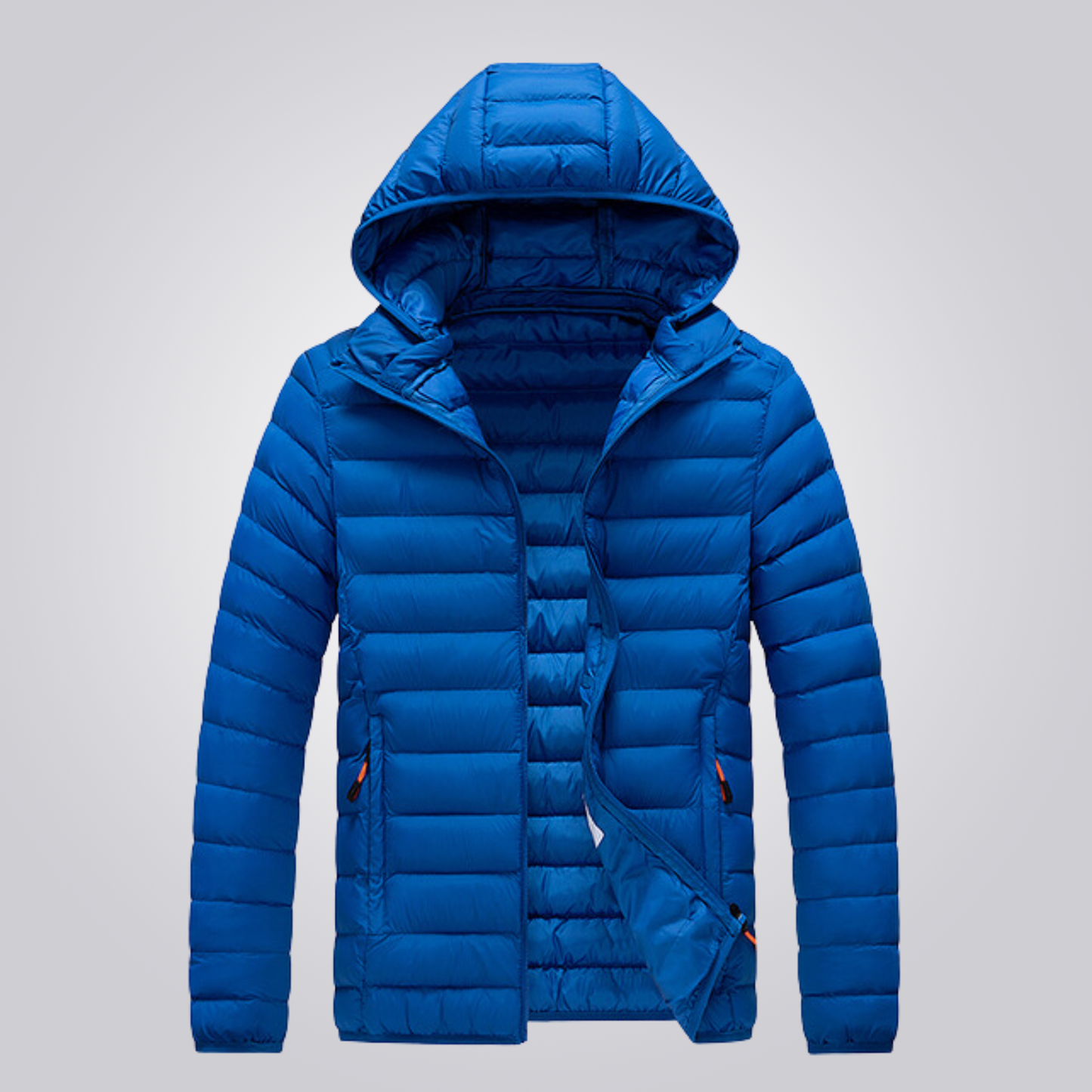 Quilted Women's Winter Jacket Detachable Hood