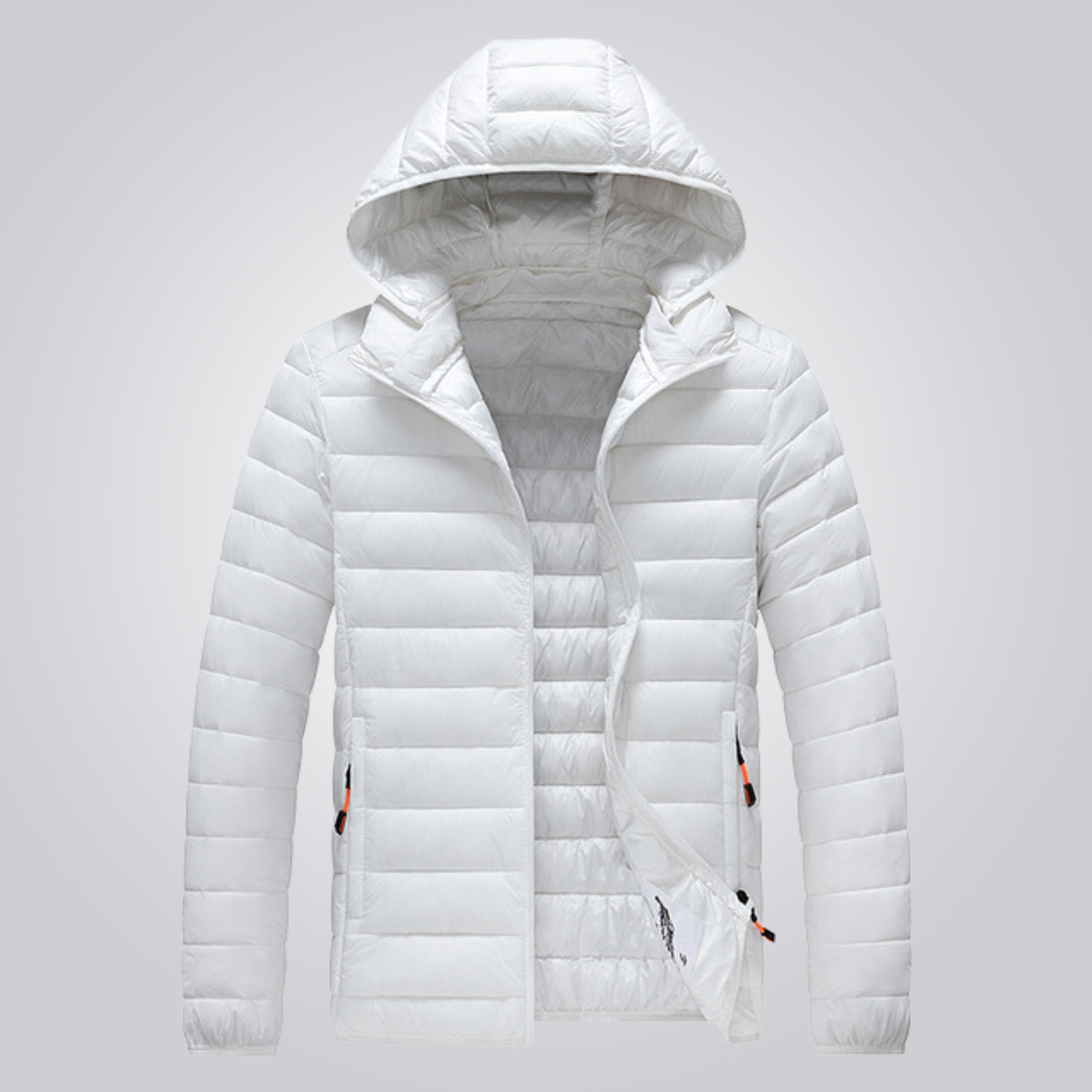 Quilted Women's Winter Jacket Detachable Hood