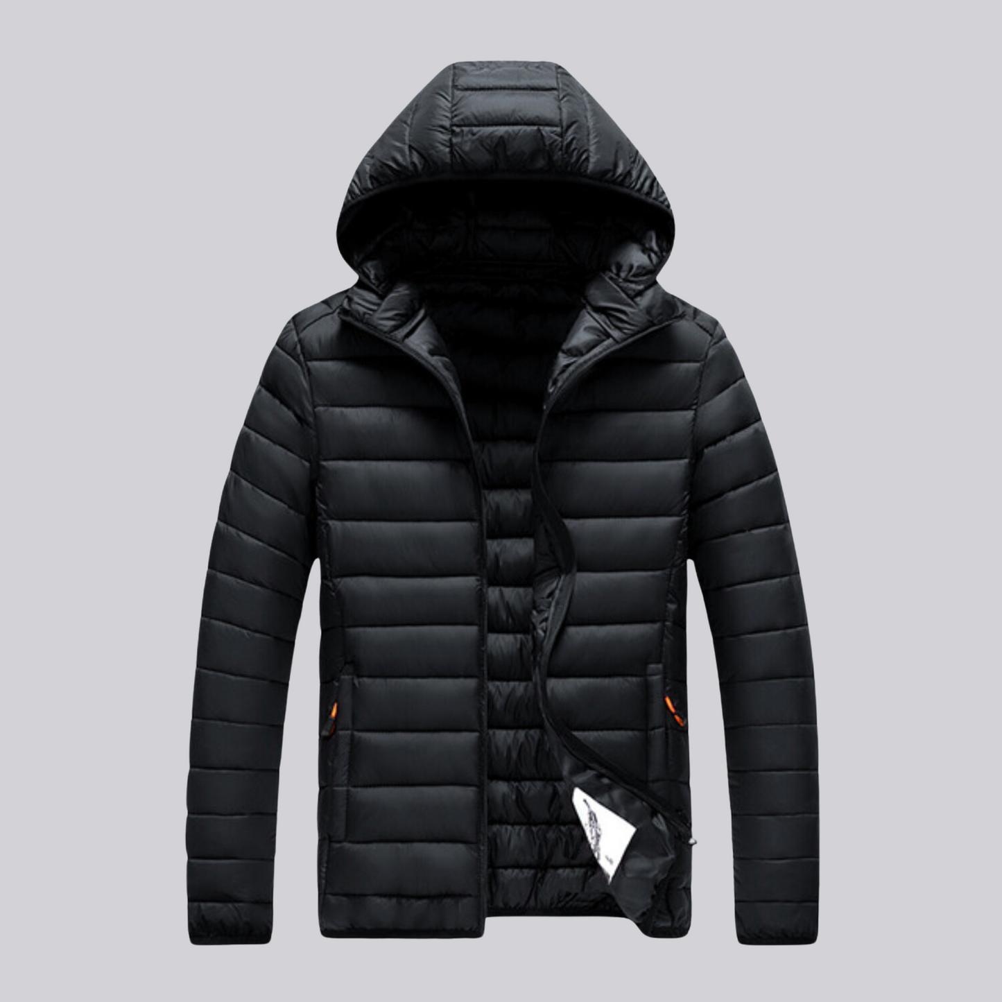 Quilted Women's Winter Jacket Detachable Hood