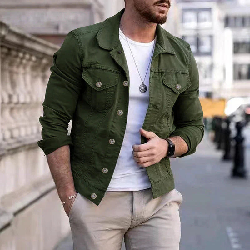 Men's Classic Robust Denim Jacket