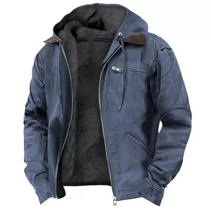 Herren Winterjacke Dicke Kapuze Warm - IdealeKleiden