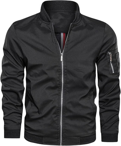 Men's Modern Slim Fit Bomber Jacket