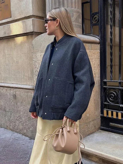 Fashionable Women's Plus Size Jacket