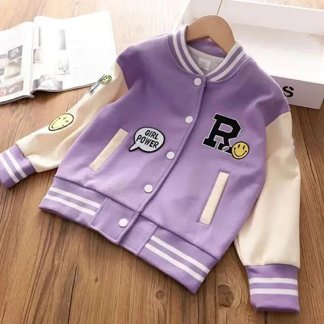 Vivian - Trendy College Jacket Girl