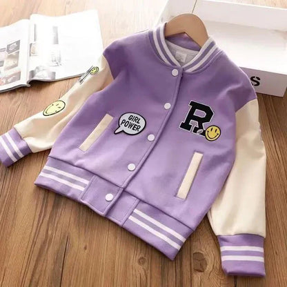 Vivian - Trendy College Jacket Girl