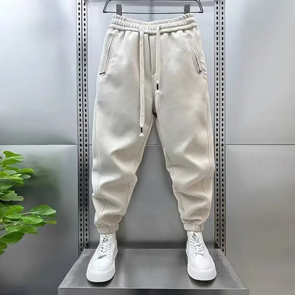 Men's Elastic Drawstring Jogger Sweatpants