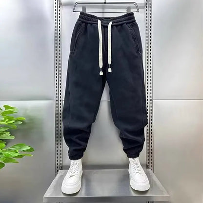 Men's Elastic Drawstring Jogger Sweatpants