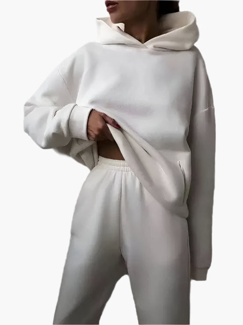 Kapuzenpullover Set Warm Bequem