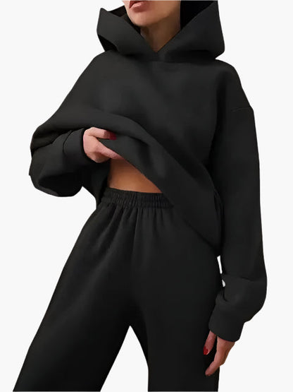 Kapuzenpullover Set Warm Bequem