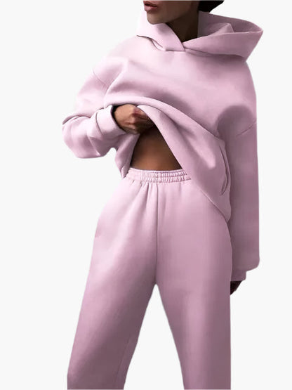 Kapuzenpullover Set Warm Bequem