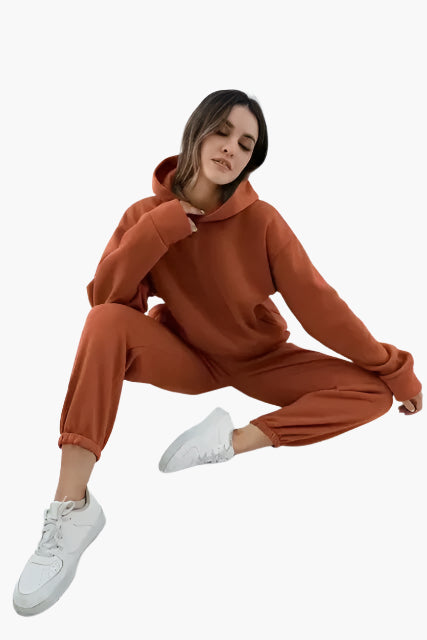 Kapuzenpullover Set Warm Bequem