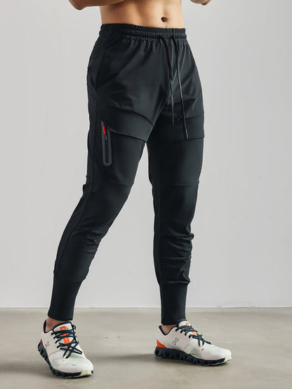 Comfortable Men's Jogger Pants Elastic Stretch