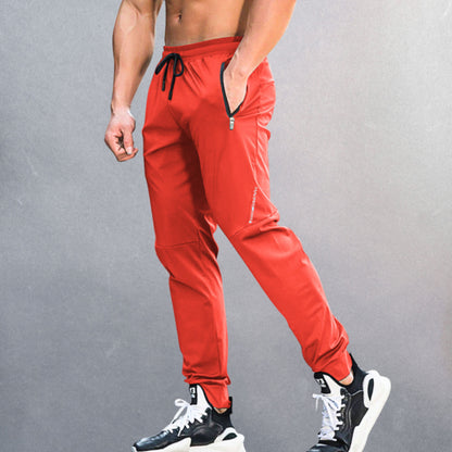 Comfortable Drawstring Jogging Pants Light