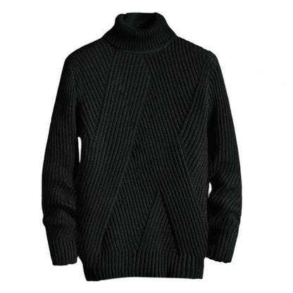 Men's Plus Size Chunky Winter Sweater