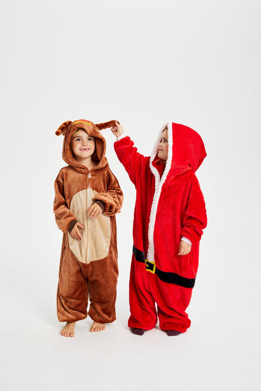 Weihnachts-Overall für Kinder - IdealeKleiden