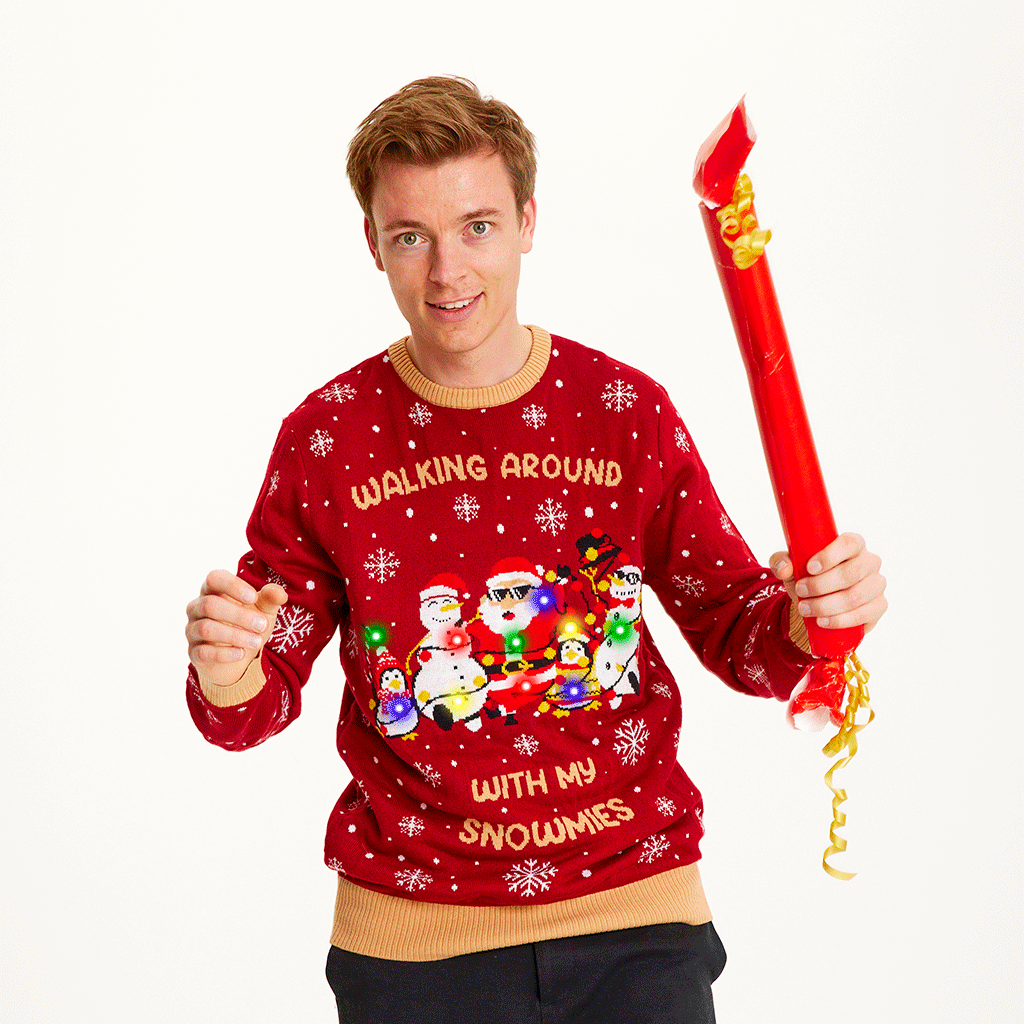 Wandershirt Herren Schnee Sportlich - IdealeKleiden
