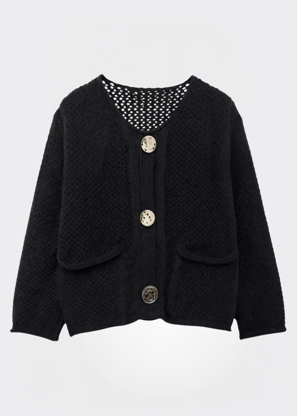 Women's Soft Cardigan with Buttons