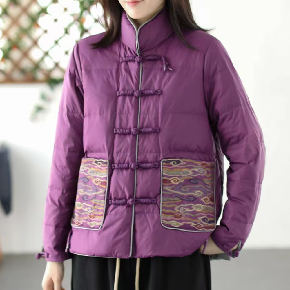 Elegant Women's Winter Jacket Classic Design
