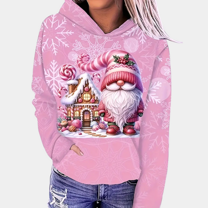 Stylish Women's Winter Warm Hooded Sweater