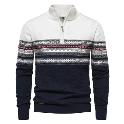 Retro Freizeitpullover Casual Style - IdealeKleiden