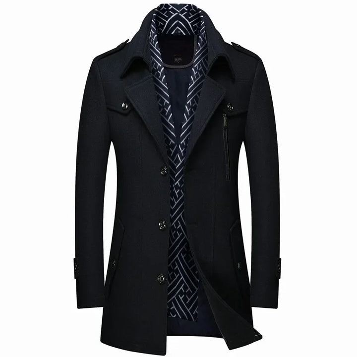 Herren Winterjacke Elegant Isoliert