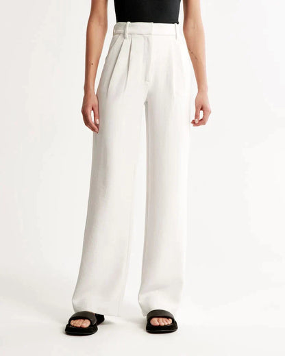 Comfortable Women's Trousers Wide Leg Style