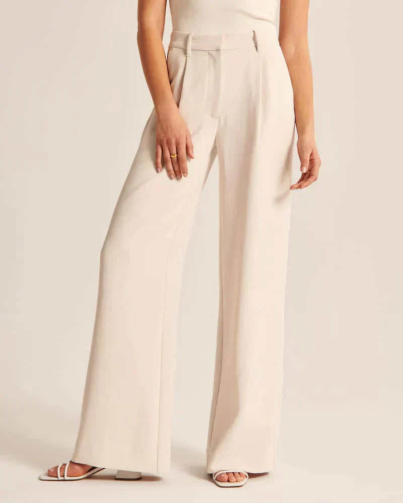 Comfortable Women's Trousers Wide Leg Style
