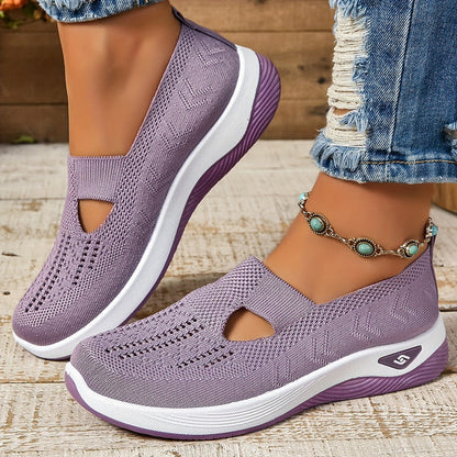 Women's Slip-On Sneakers Comfortable Knit