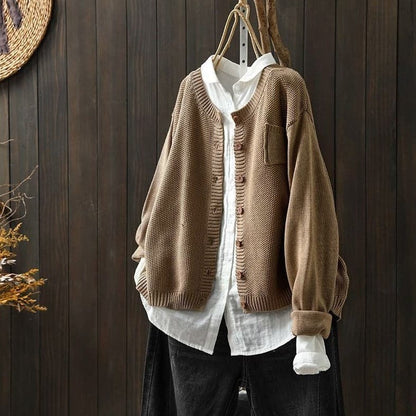 Soft Cardigan Knit Oversized Comfortable