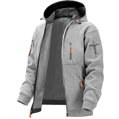 Men's Warm Zip-Up Fleece Jacket