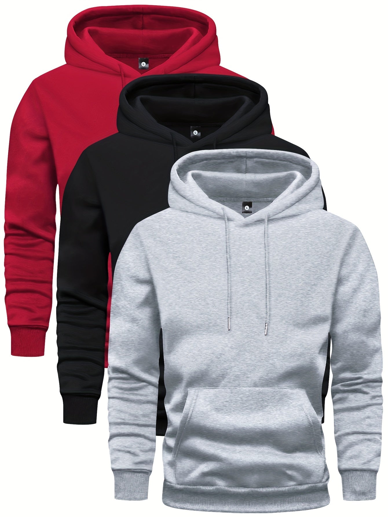 Kapuzenpullover Herren Warm Isoliert - IdealeKleiden