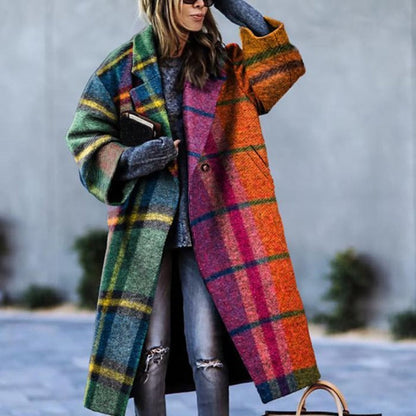 Stylische Damenjacke Längsmodell - IdealeKleiden