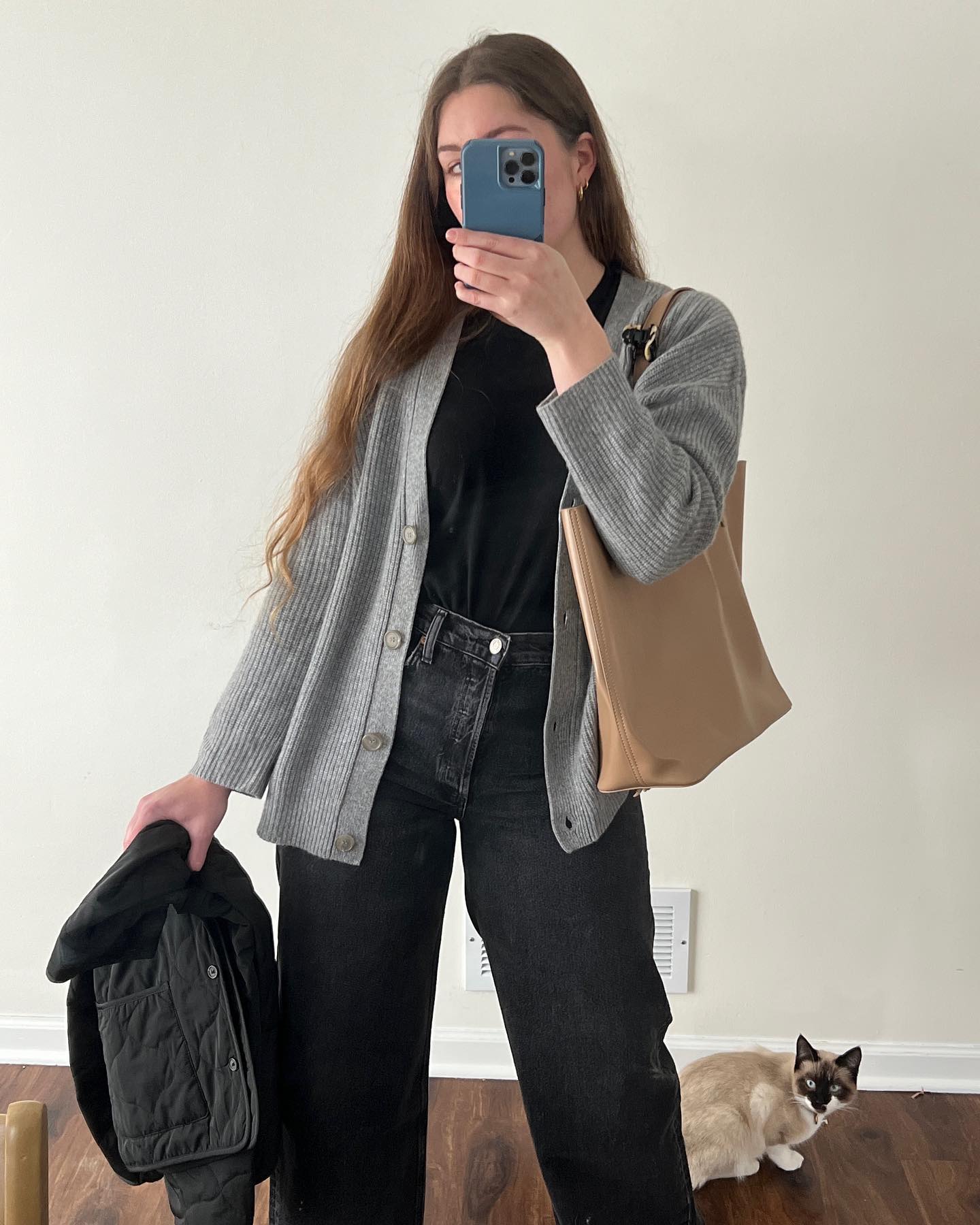 Women's Oversized Cardigan Autumn Model
