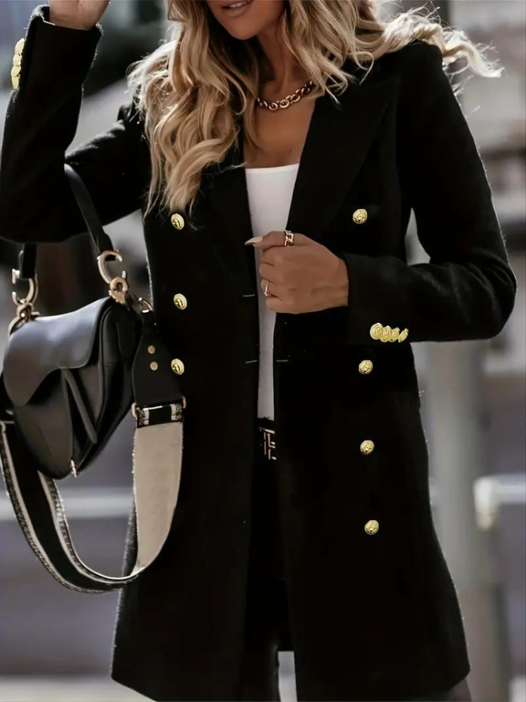 Stylish Women's Wool Winter Coat