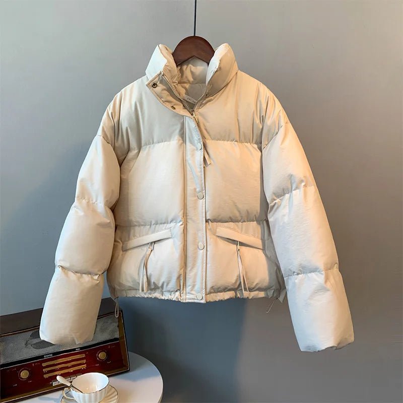 Elegant Women's Winter Jacket Warm Quilted