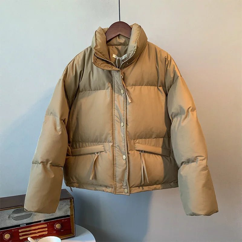 Elegant Women's Winter Jacket Warm Quilted