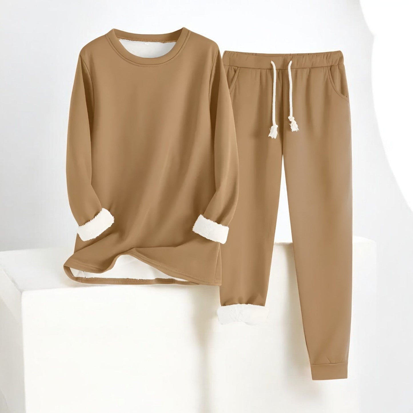 Soft Women's Fleece Set Comfortable