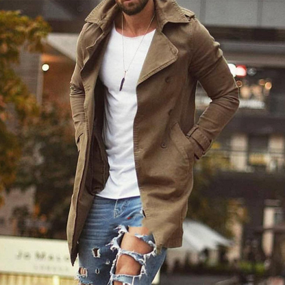 Men's Long Elegant Winter Jacket