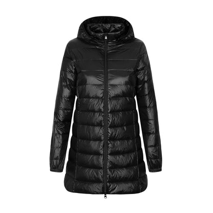 Women's Winter Jacket Warm Hooded Puffer Down Coat