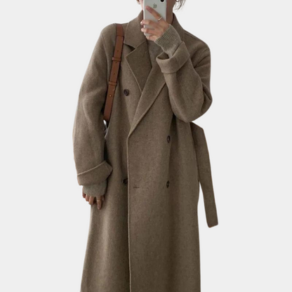 Women's Warm Double-Breasted Winter Coat