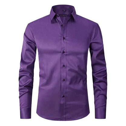 Men's Shirt Stretch Wrinkle-Free Modern