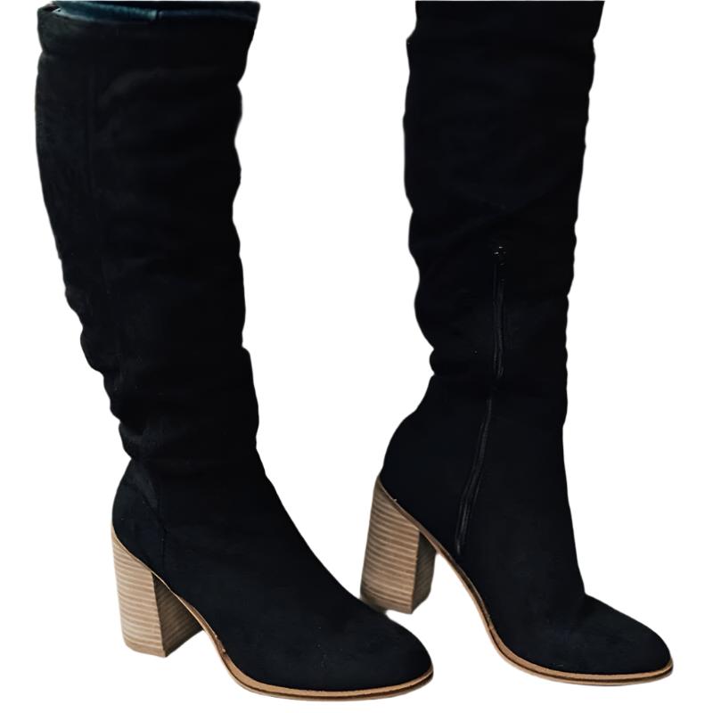 Damen Stiefel Elegant Schmal