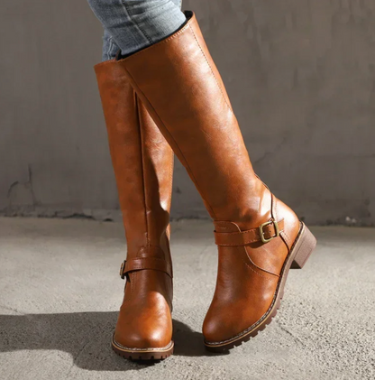 Women's Shoes with Buckle High Heel