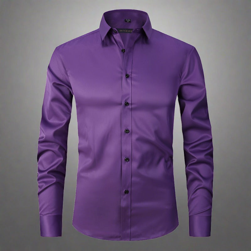 Comfortable Men's Shirt Non-Iron Stretch